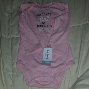 Carter's Daddy's Girl Mommy's World Bodysuit